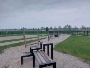 Het outdoor trimparcours